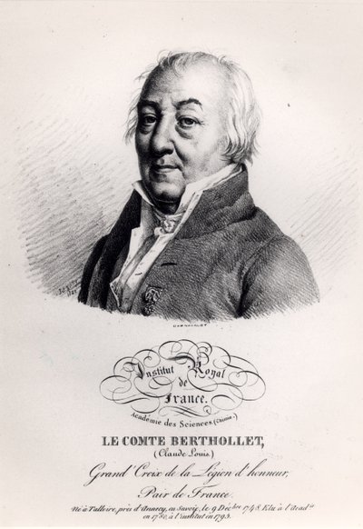 Count Claude Louis Berthollet by Julien Leopold Boilly
